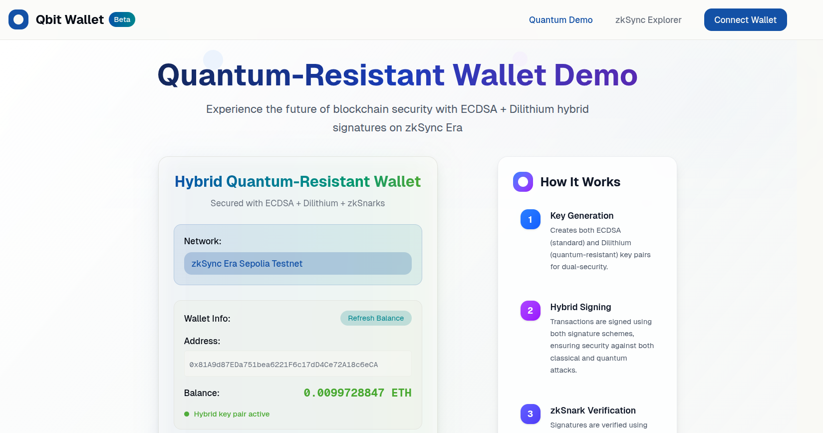 Qbits Wallet